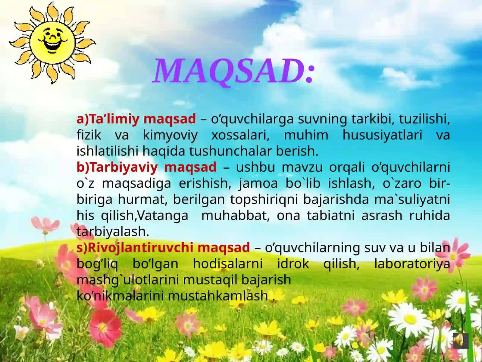 SUV-MURAKKAB MODDA. SUVNING FIZIK VA KIMYOVIY XOSSALARI 2