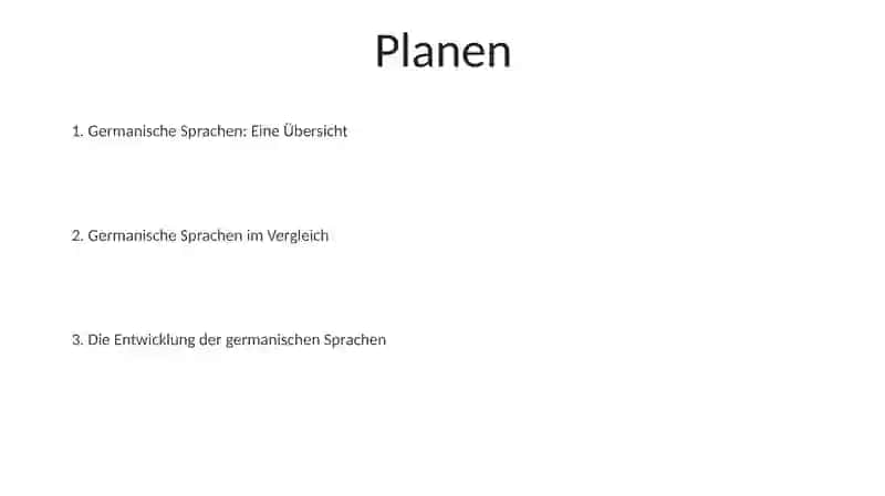 Germanische Sprachen 2