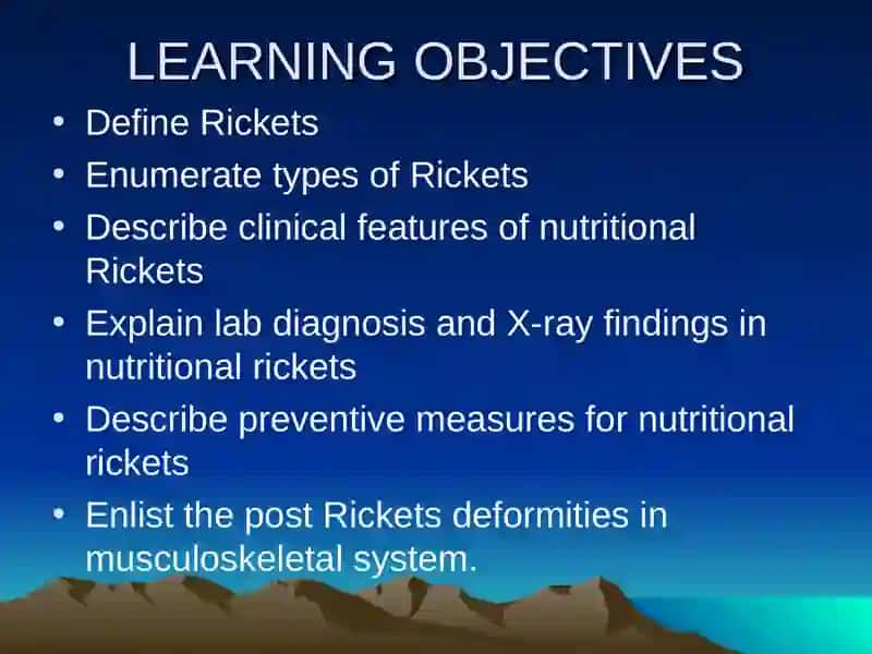 Rickets 2