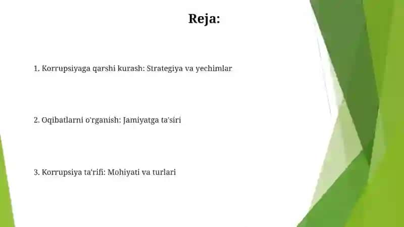 Korrupsiyaning mohiyati va uning oqibatlari 2
