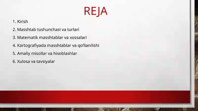Masshtablar 2
