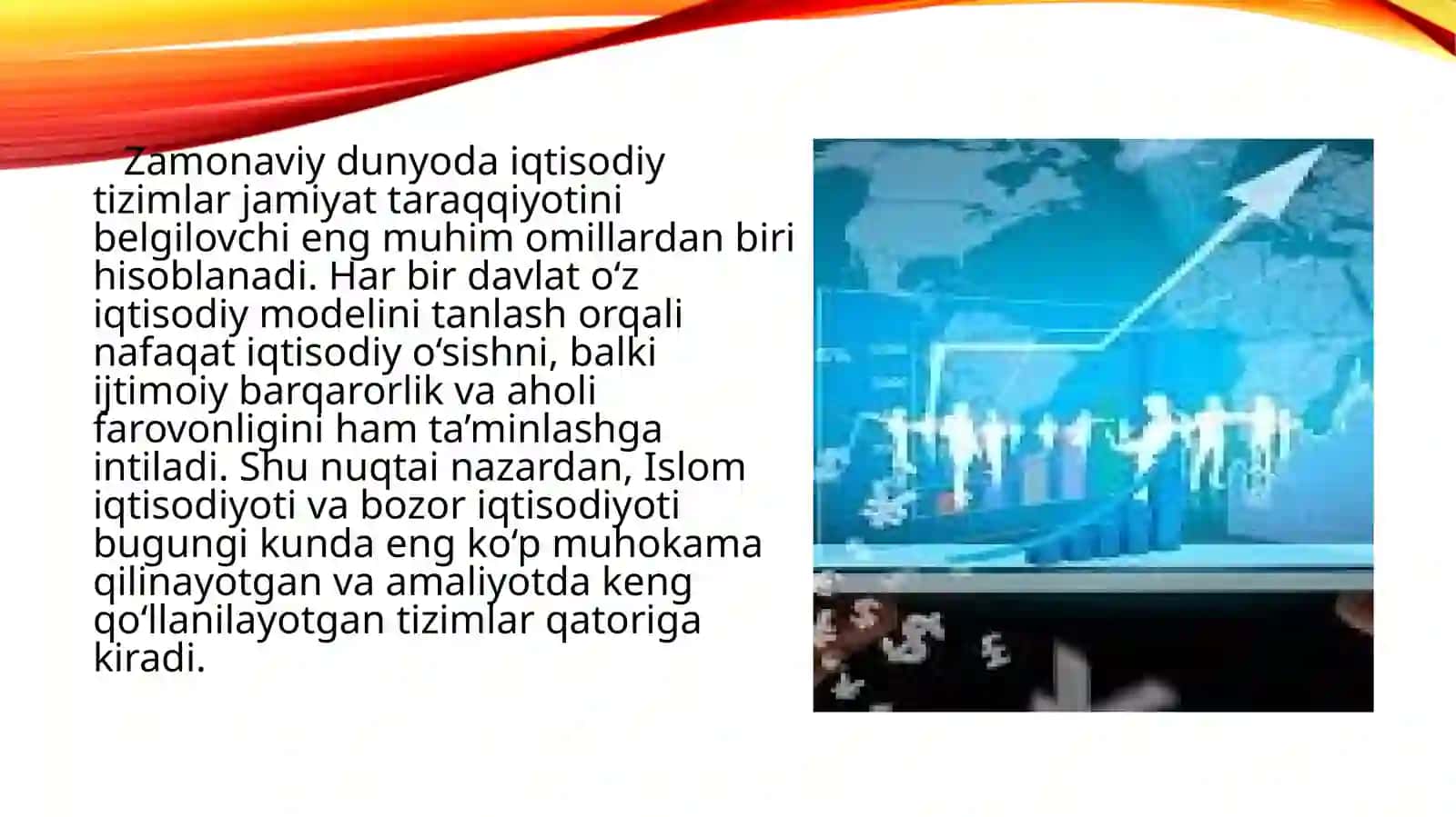 Islom iqtisodiyoti va bozor iqtisodiyotining o‘xshash va farqli jihatlari 2