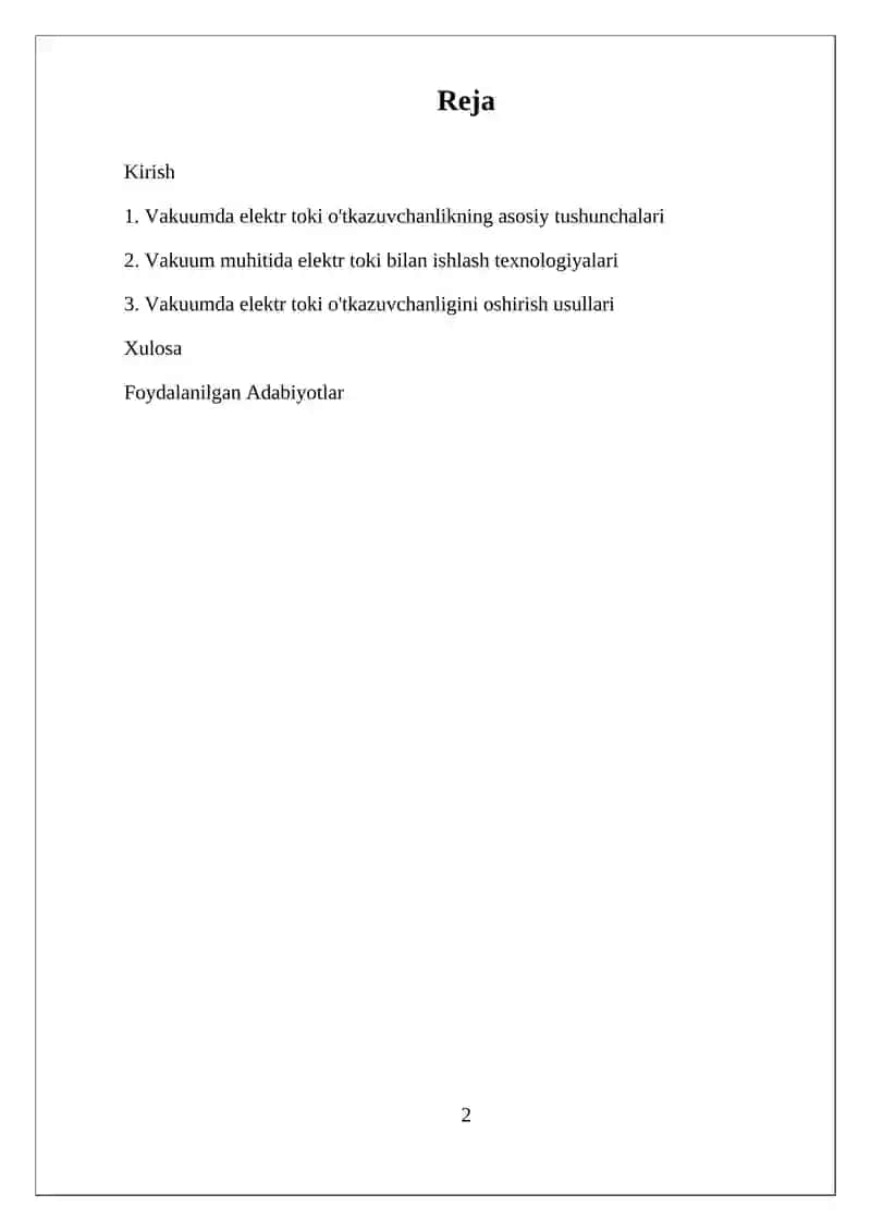 Vakuumda Elektr Toki 2