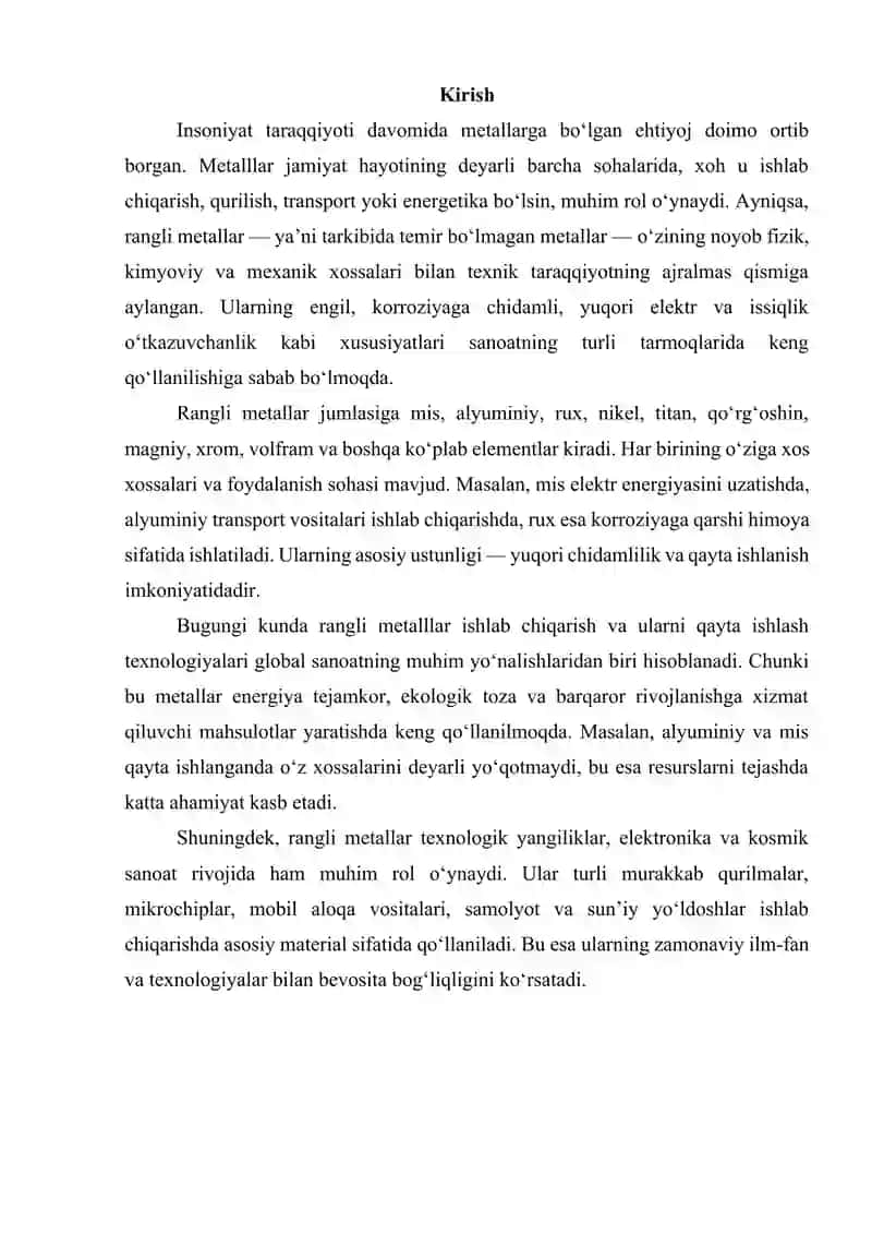 Rangli metallar 2