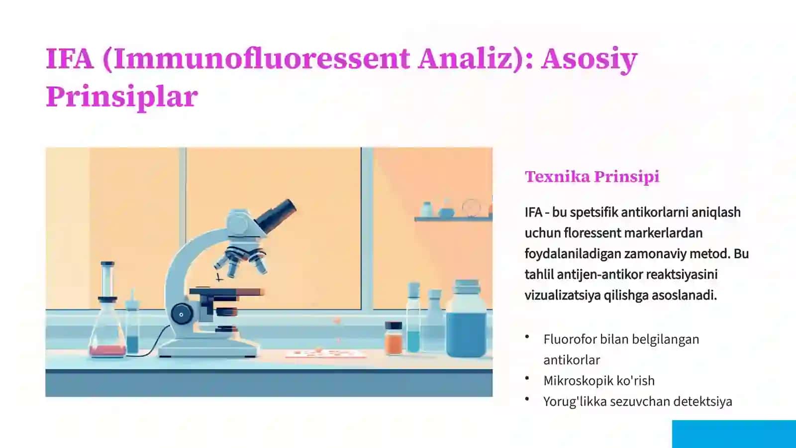 IFA (Immunofluoressent Analiz): Asosiy Prinsiplar 2
