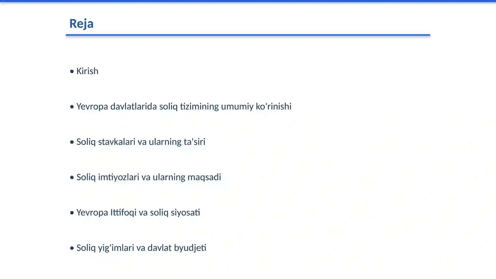 Yevropa Davlatlarida Soliq Tizimi 2
