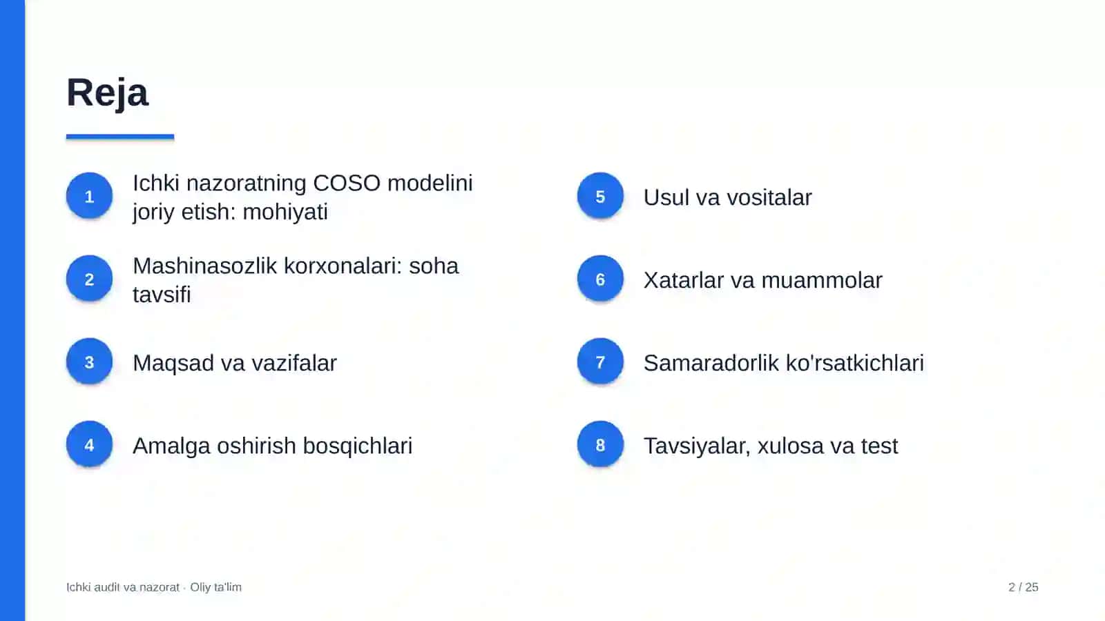 mashinasozlik korxonalarida ichki nazoratning coso modelini joriy etish 4791 2
