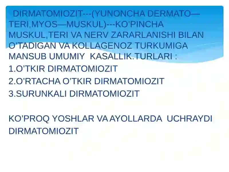 DERMATOMIOZITLAR 2