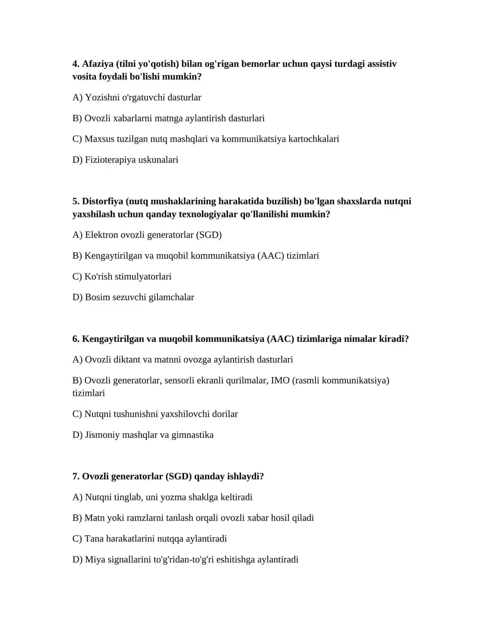 Nutq buzilishi bо‘lgan shaxslar uchun assistiv (yordamchi) vositalar 2