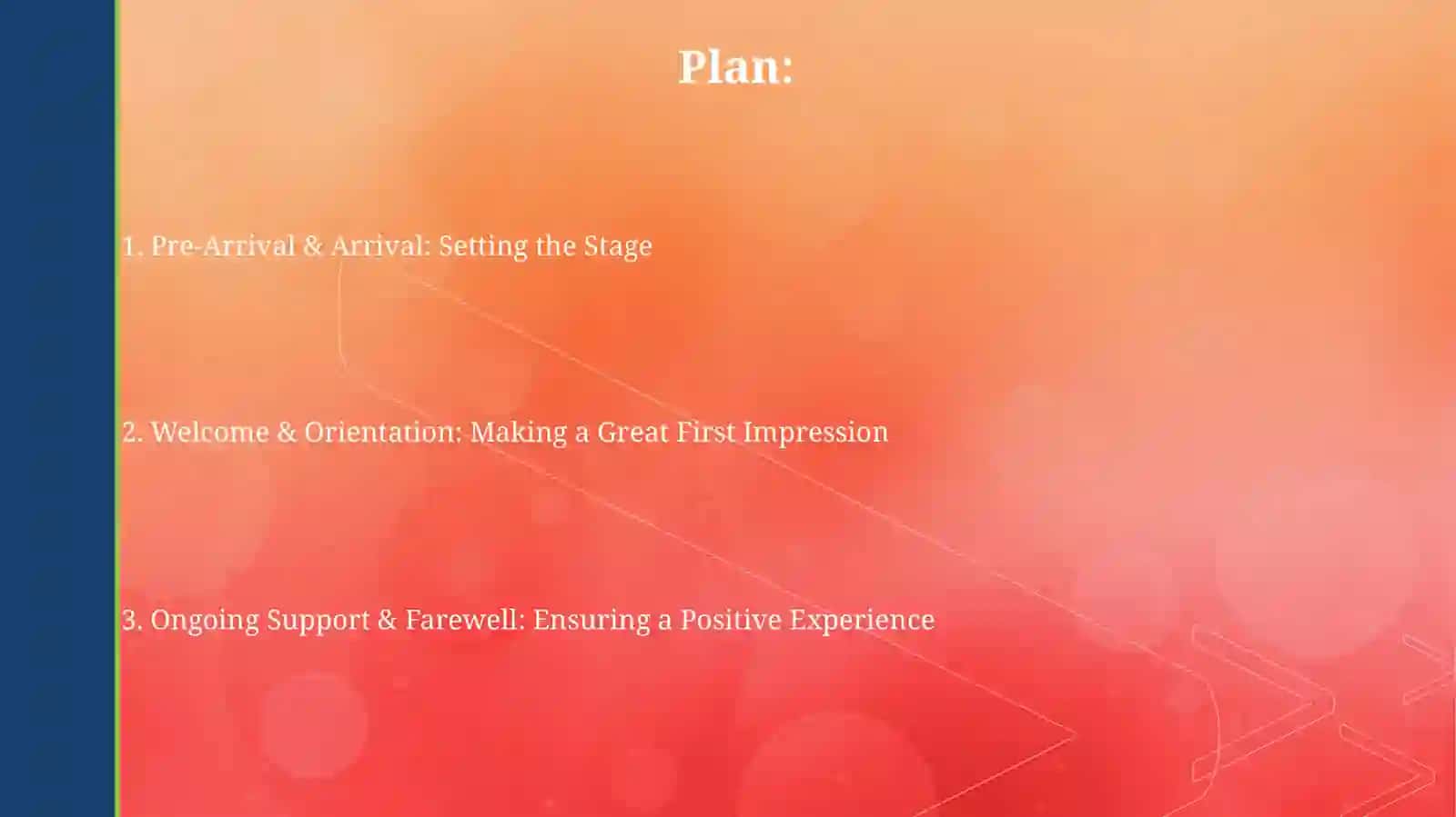 Pre-Arrival Checklist 2