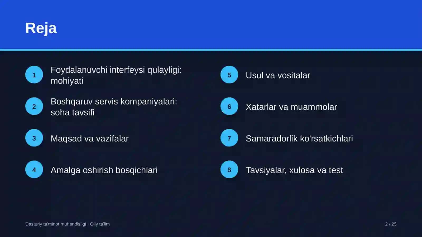 boshqaruv servis kompaniyalarida foydalanuvchi interfeysi qulayligini oshirish 3231 2