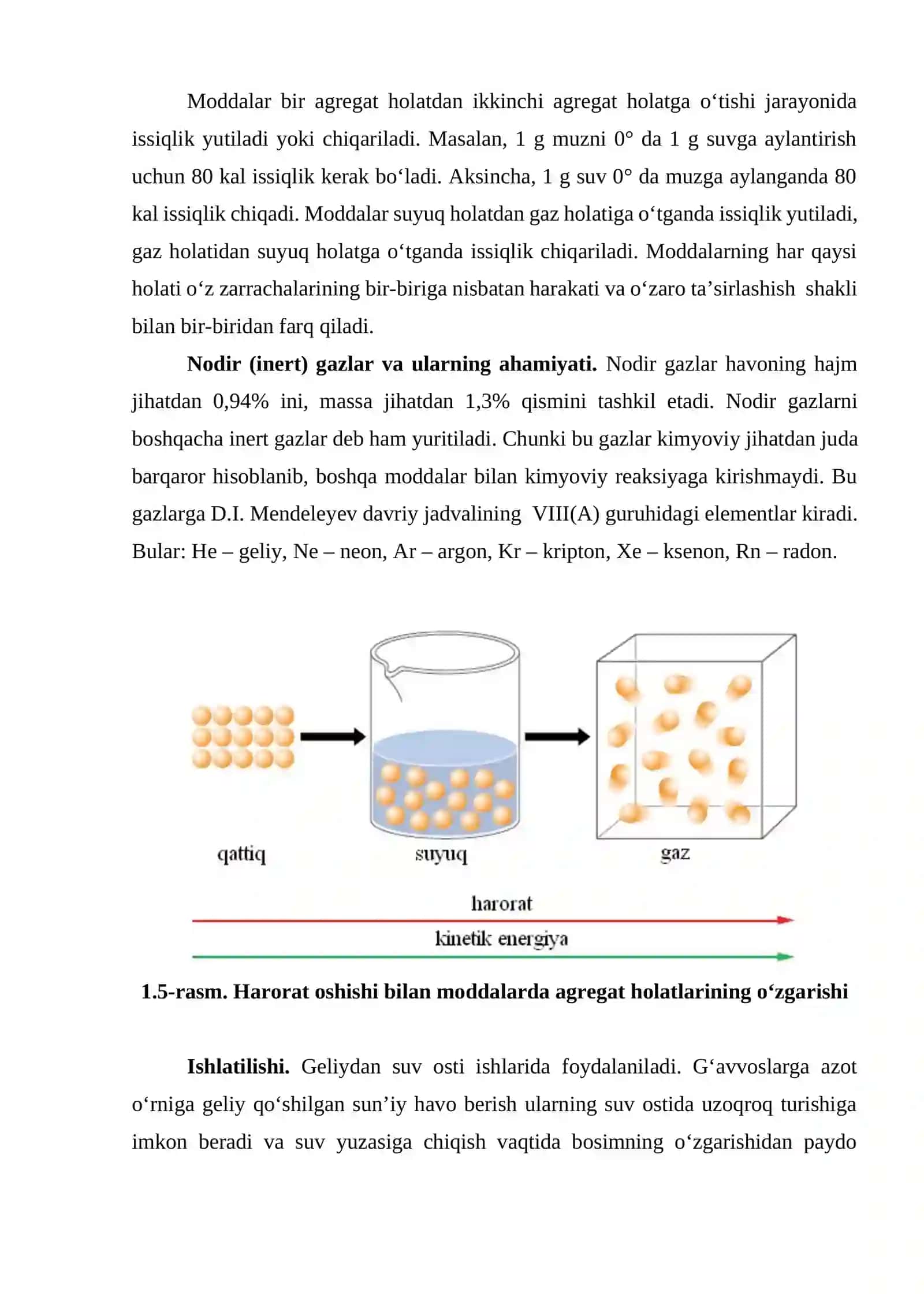 Gazlar va ularning xususiyatlari 2