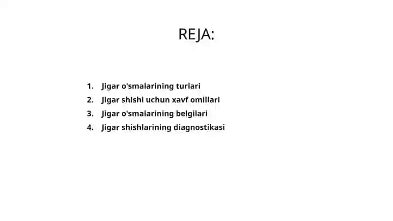 Jigar o‘smalari 2
