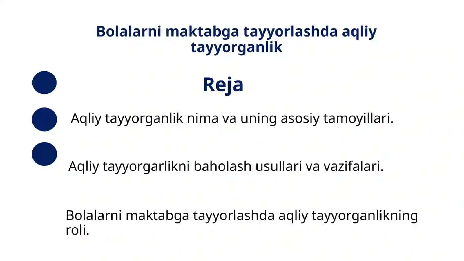 Bolalarni maktabga tayyorlashda aqliy tayyorganlik 2