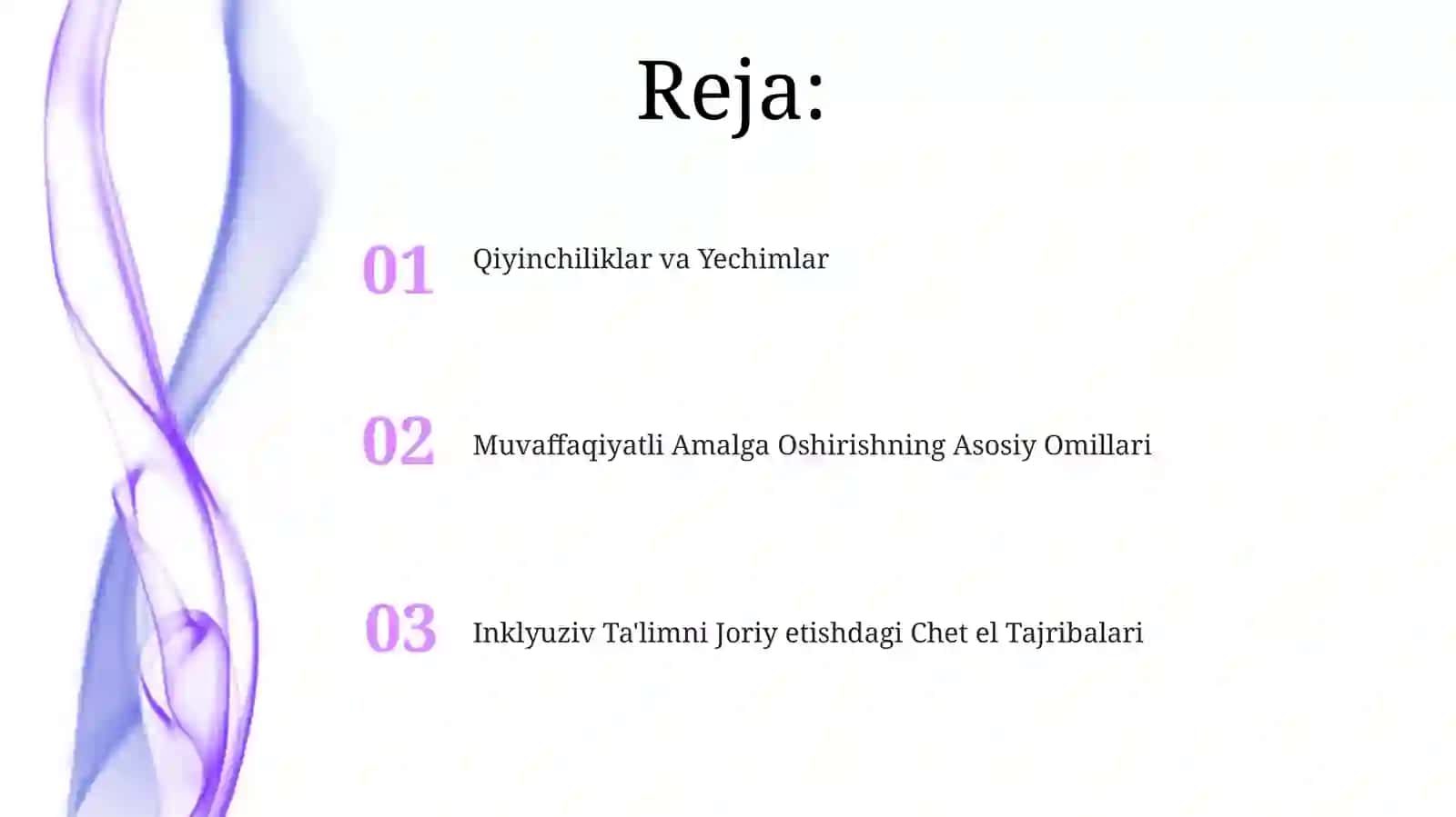 Inklyuziv ta'limni joriy etishdagi Chet el Tajribalari 2