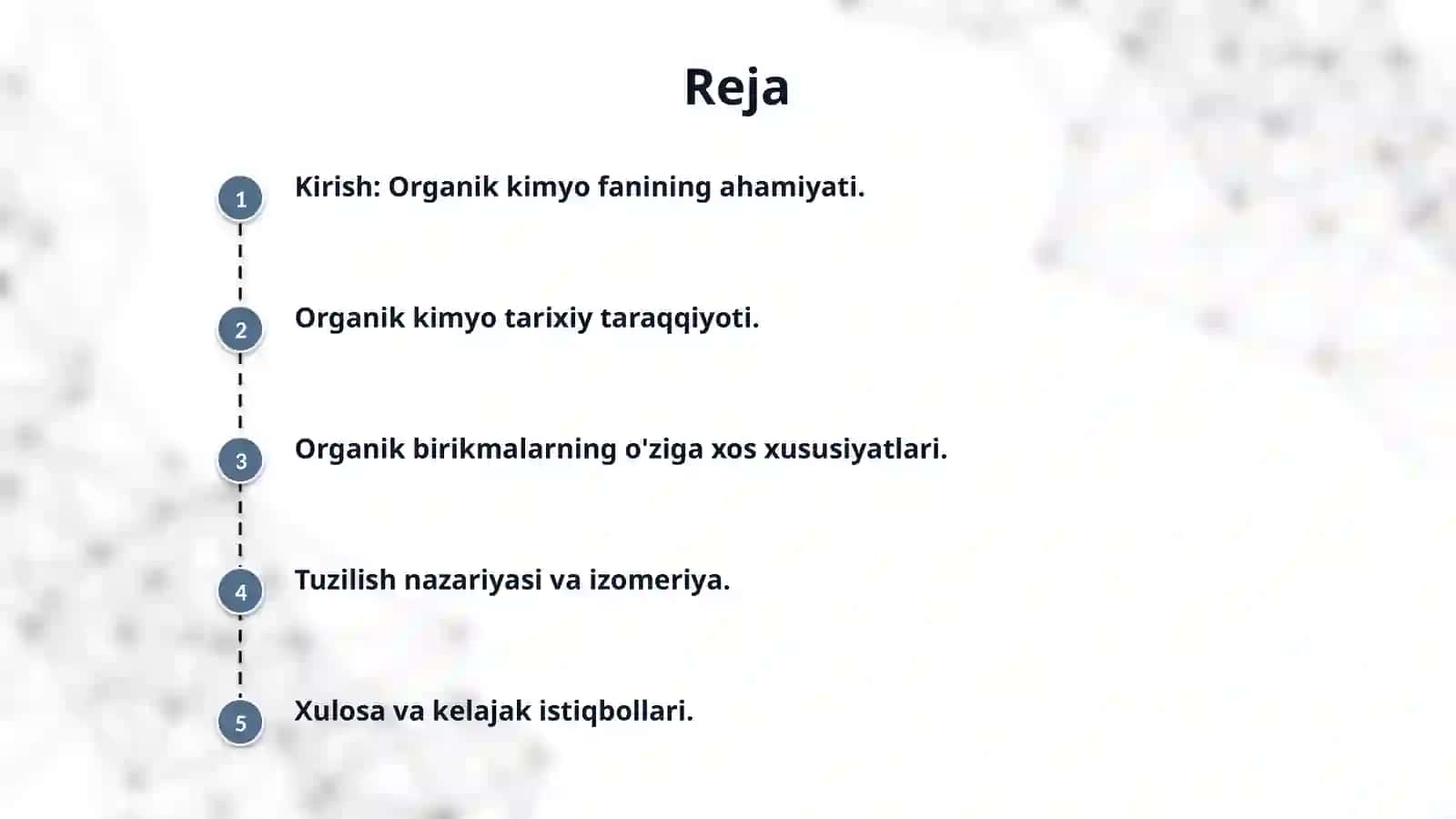 Organik kimyo tarixi. Organik birikmalarning o‘ziga xos xususiyati 2
