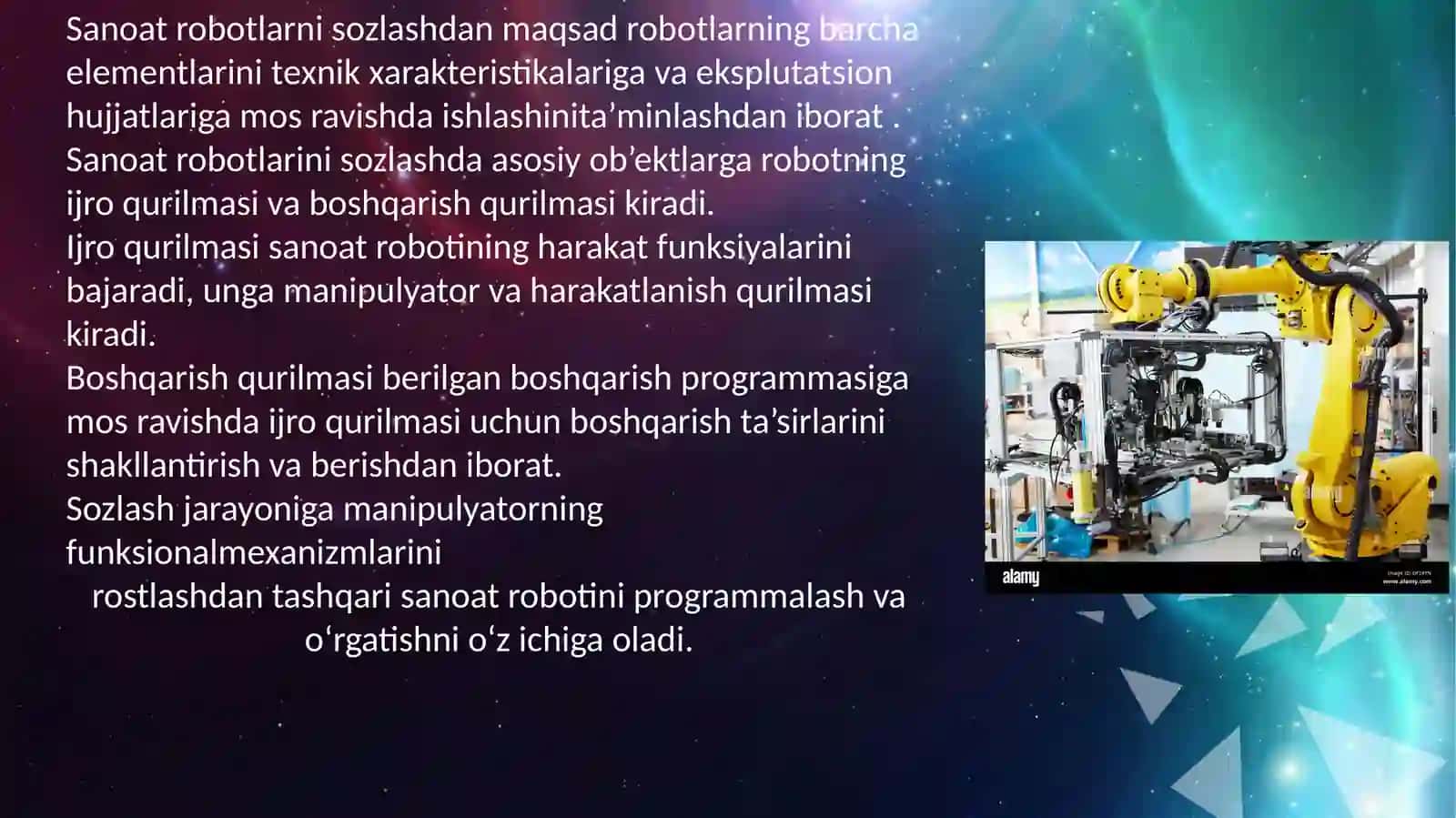 Robotatexnika asoslari 2