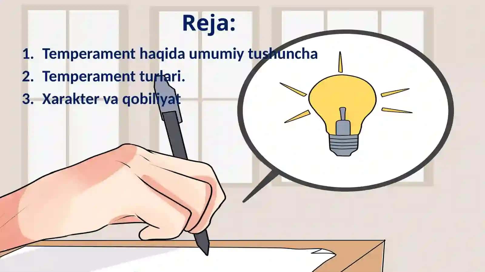 Temperament, xarakter va qobilyat 2
