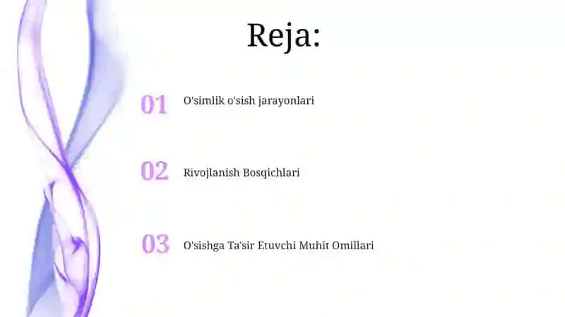 O’simliklarning ko’payishi va rivojlanishi 2
