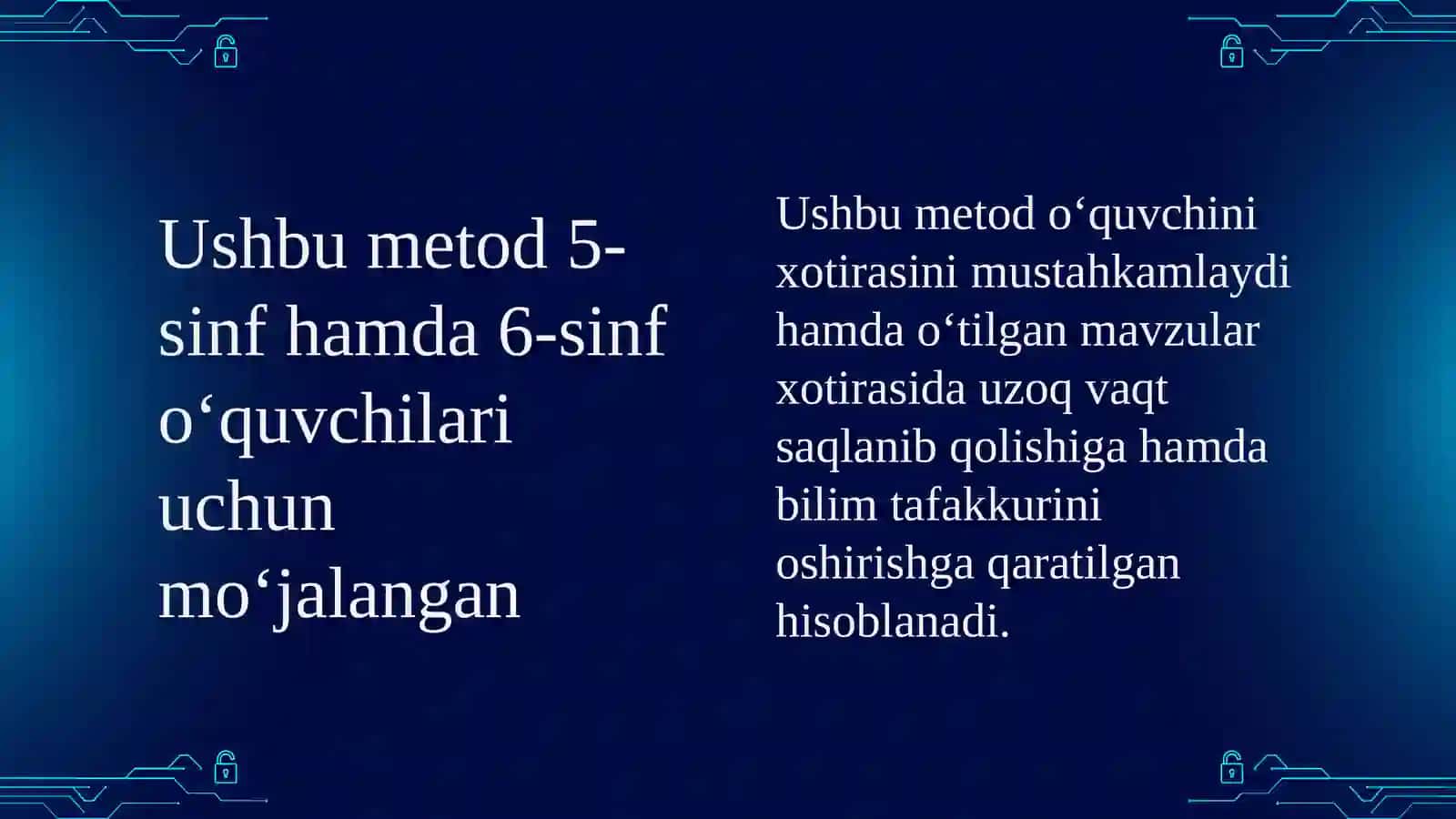 ona tilini oʻqitish metodikasi 2