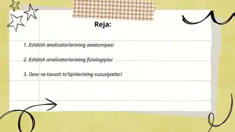 Eshitish analizatorlari 2