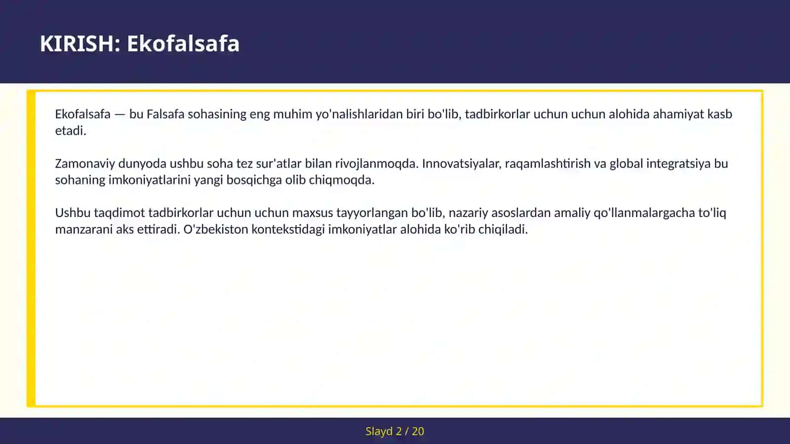 EKOFALSAFA 2