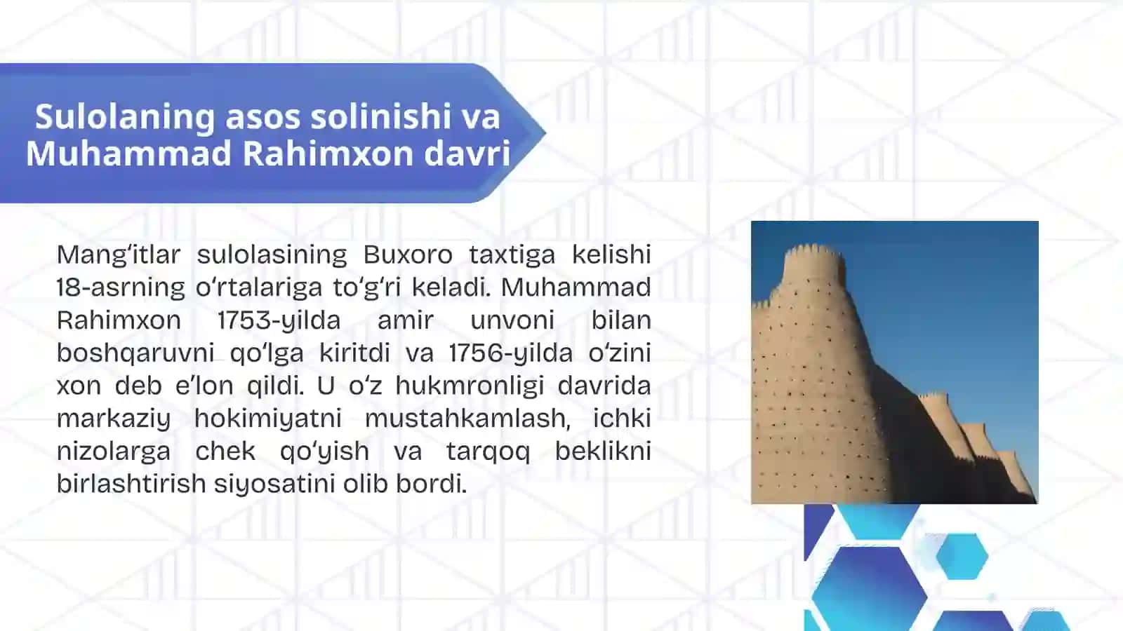 Mangʻitlar boshqaruv davri 2