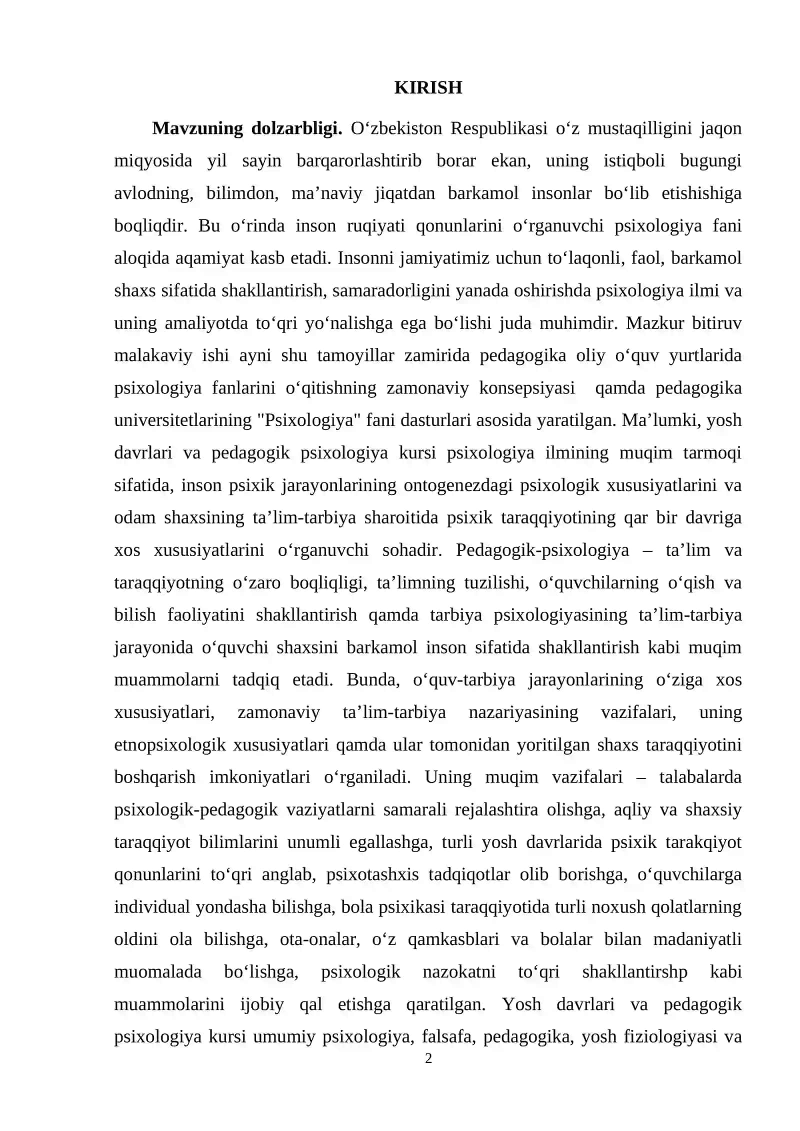 BOLALARDA BILISH JARAYONLARI SHAKLLANISHI 2