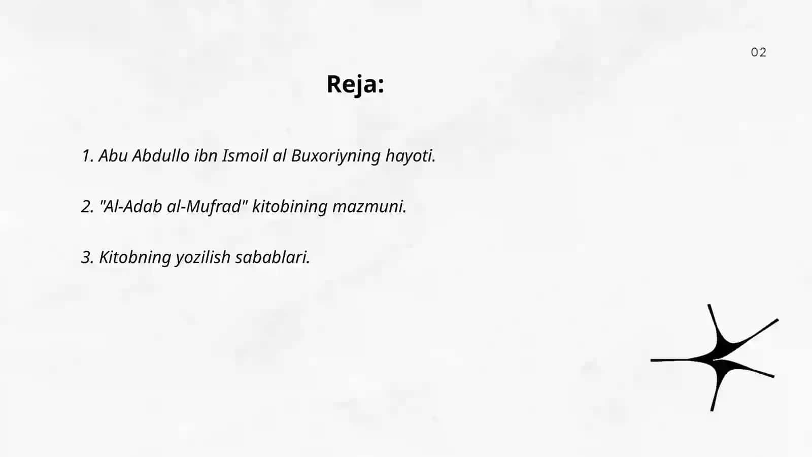 Al-Adab al-Mufrad kitobi haqida 2