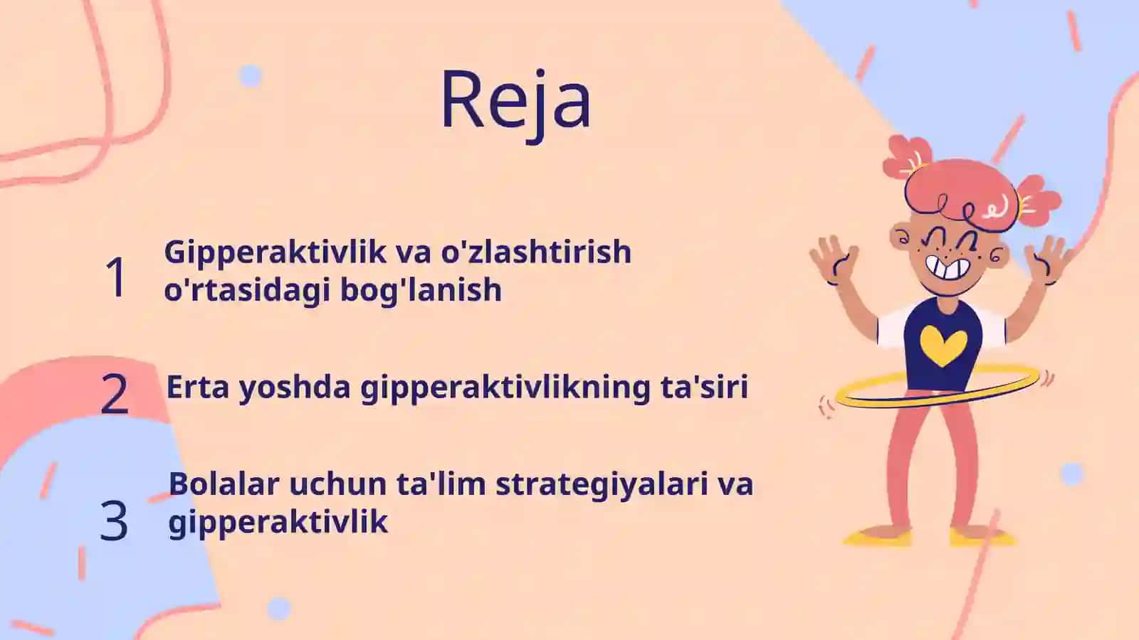 Kichik yoshidagi bolalar gipperaktivlikning o'zlashtirishga ta'siri 2