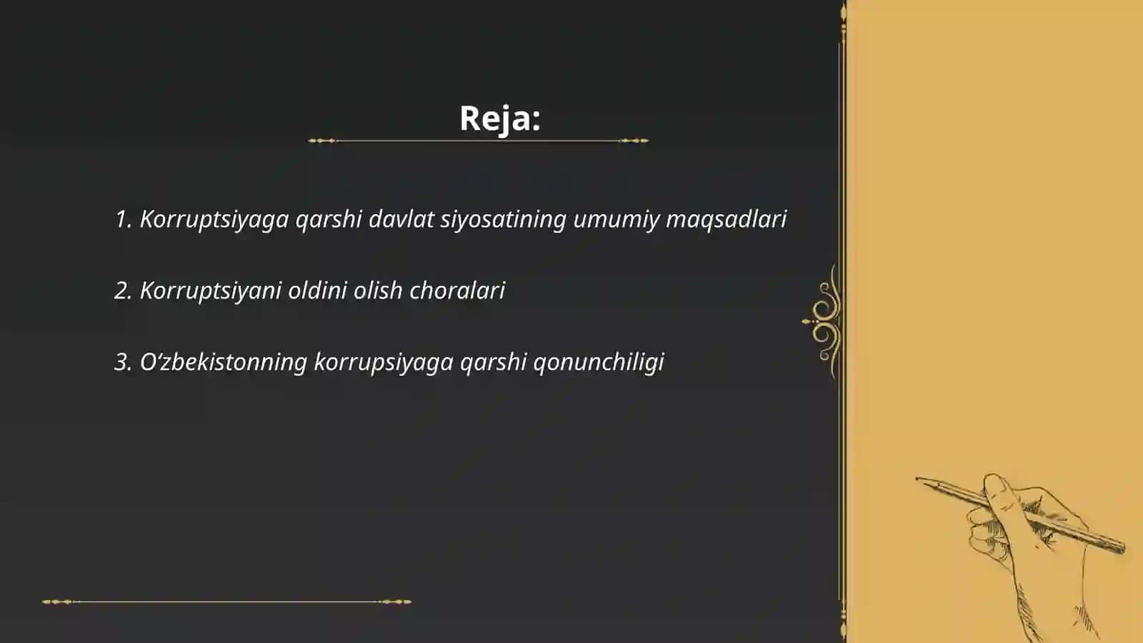 O’zbekiston Koruksiyaga qarshi kurashishga oid davlad siyosatining asosiy yonalishini qiyosiy tahlil 2