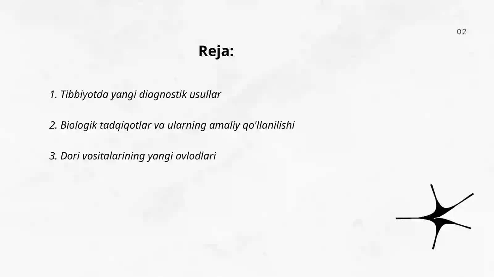 Tibbiyot, biologiya va farmatsiyaning amaliy masalalarini ochib berish 2