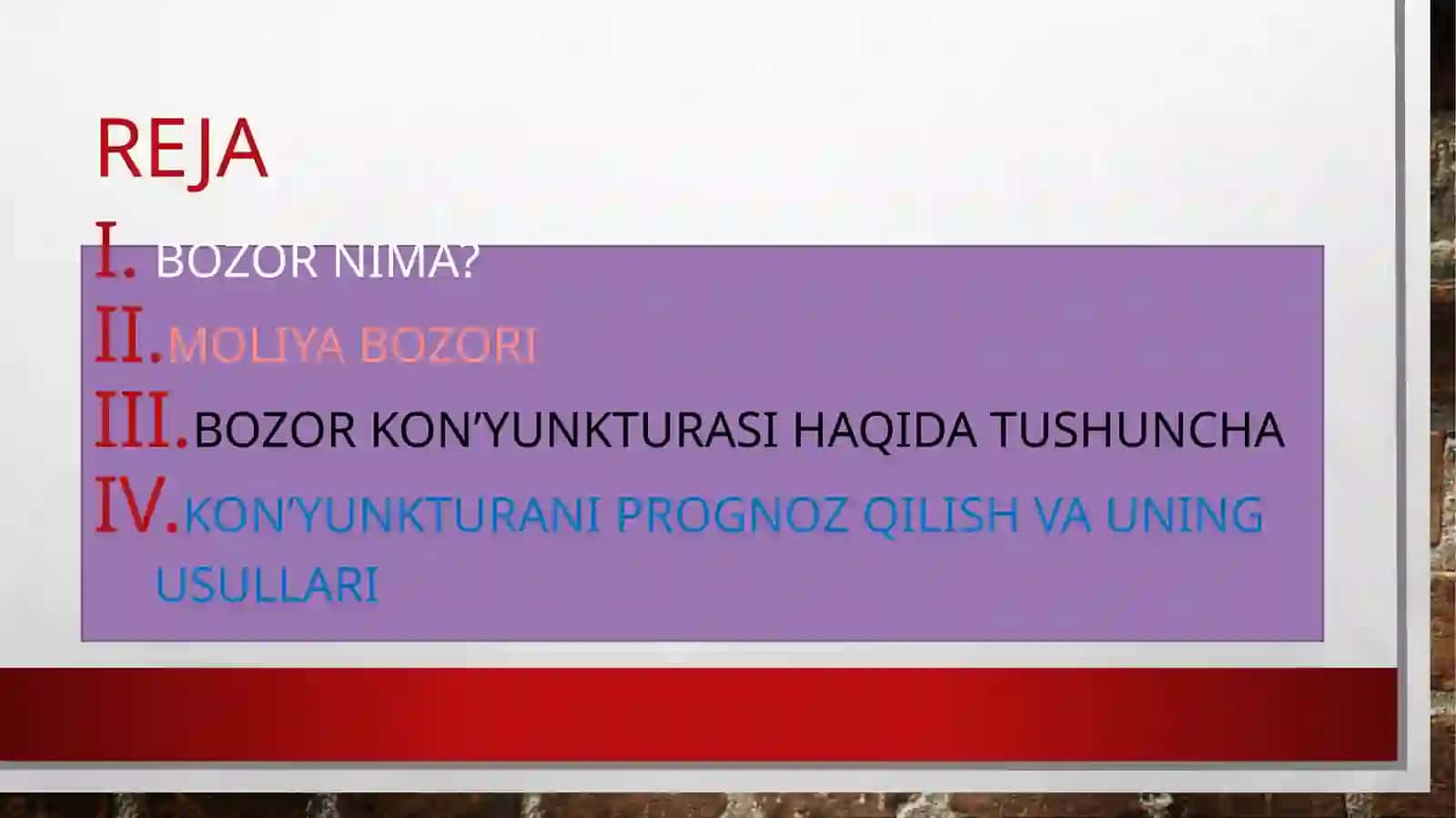 BOZOR KON’YUKTURASI 2