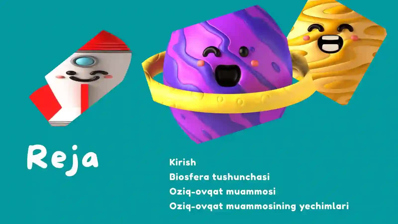 Biosfera aholisi va uning oziq ovqat muammosi 2
