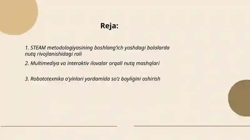 Boshlangʻich yoshdagi bolalarni STEAM texnologiyasi asosida nutqini rivojlantirish 2