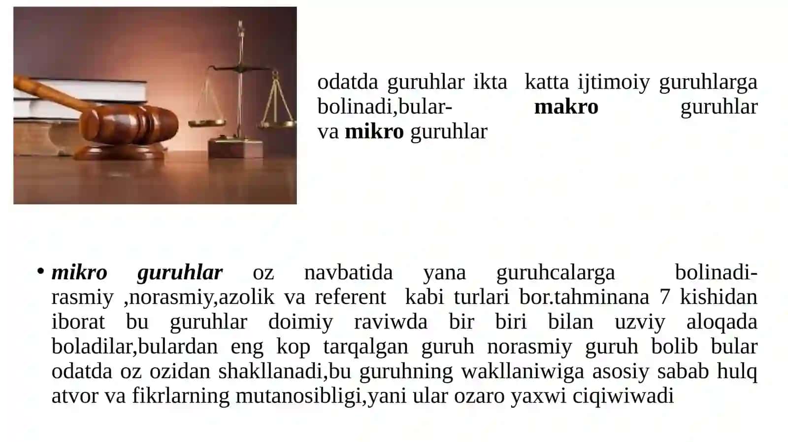 An’anaviy jinoiy guruhlar 2