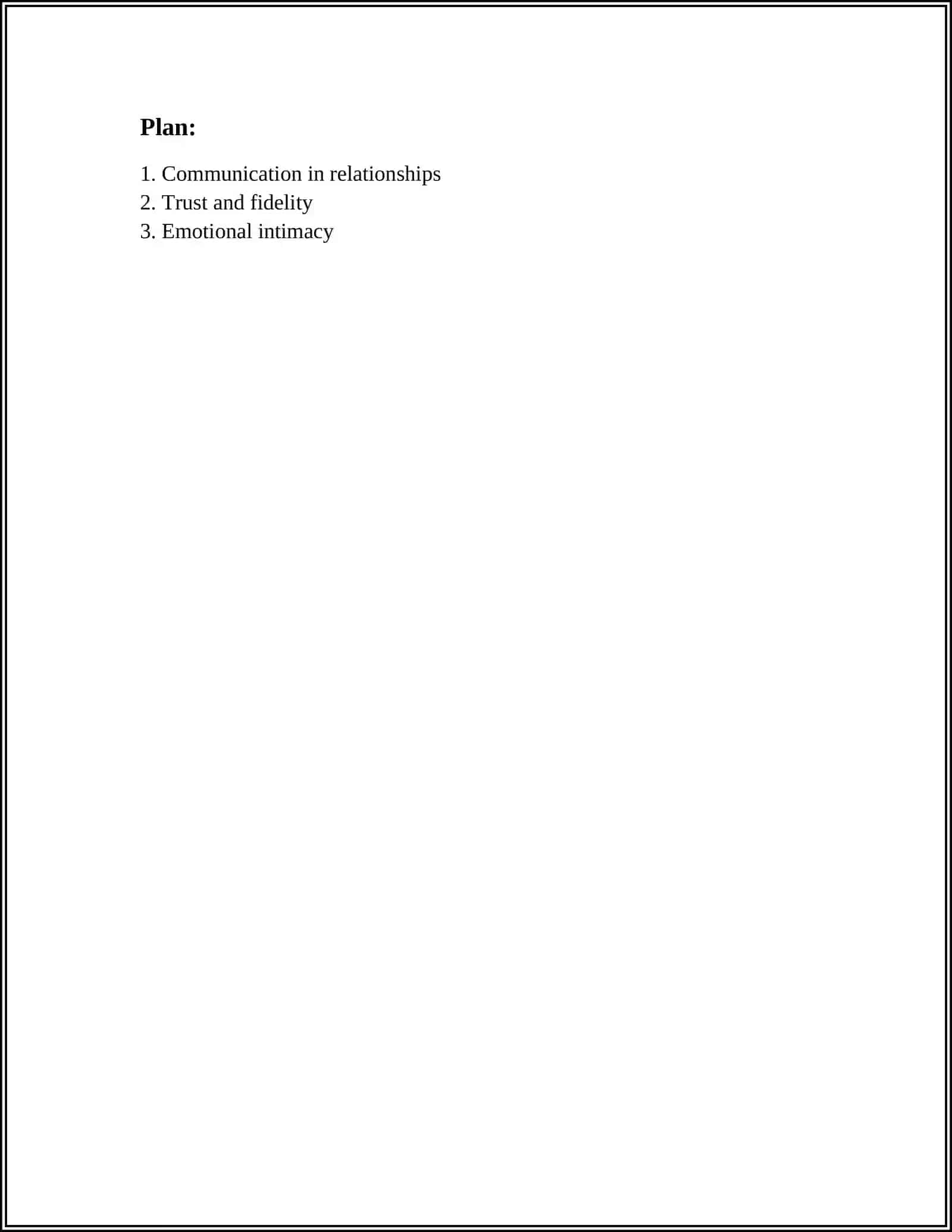 Communication in Relationships 2