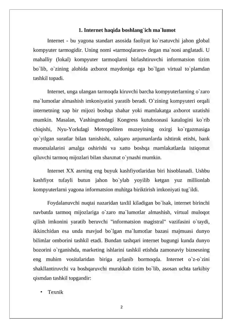 Dasturlash tillari orqali (PHP, Java Script) web- sahifa yaratish. Matn muharrirlarida Web-sahifa yaratish 2