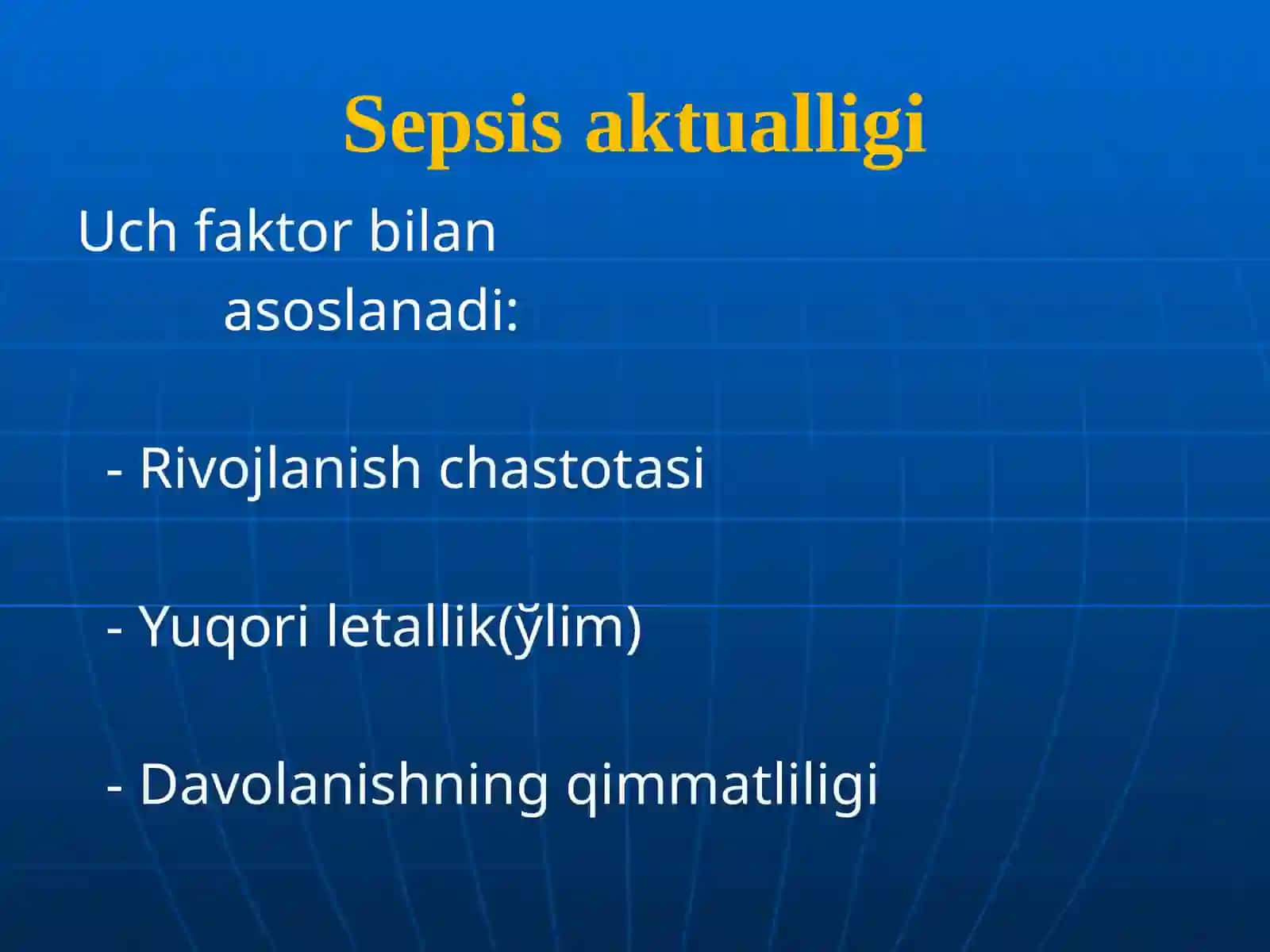 Umumiy yiring xirurgik infeksiya 2