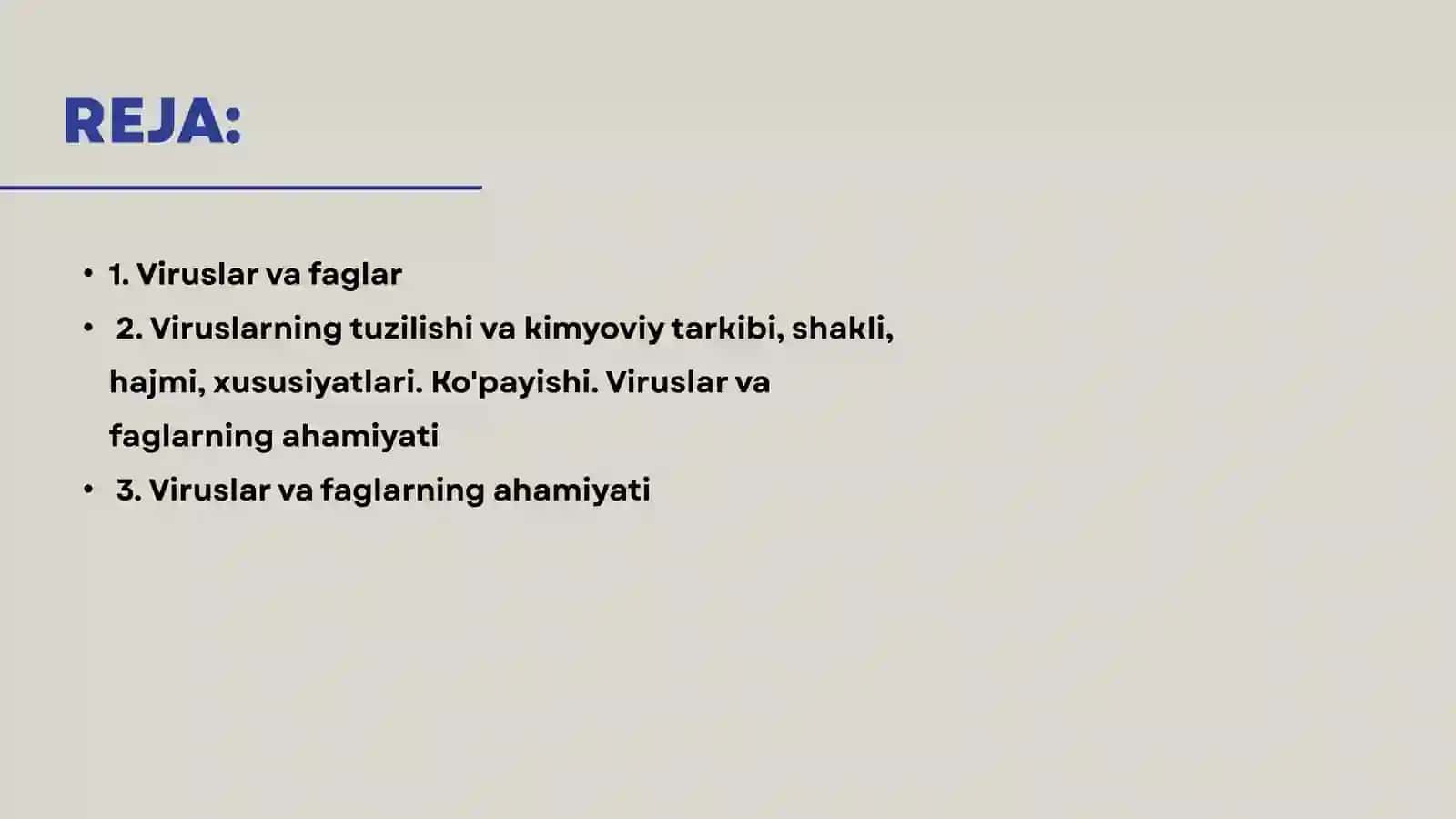 Viruslar va faglar 2