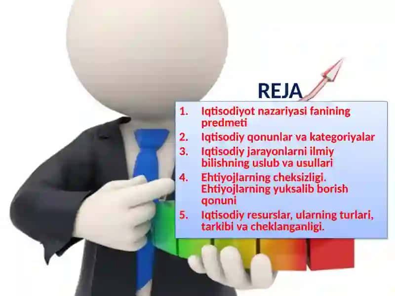 Iqtisodiyot nazariyasi fanining predmeti 2