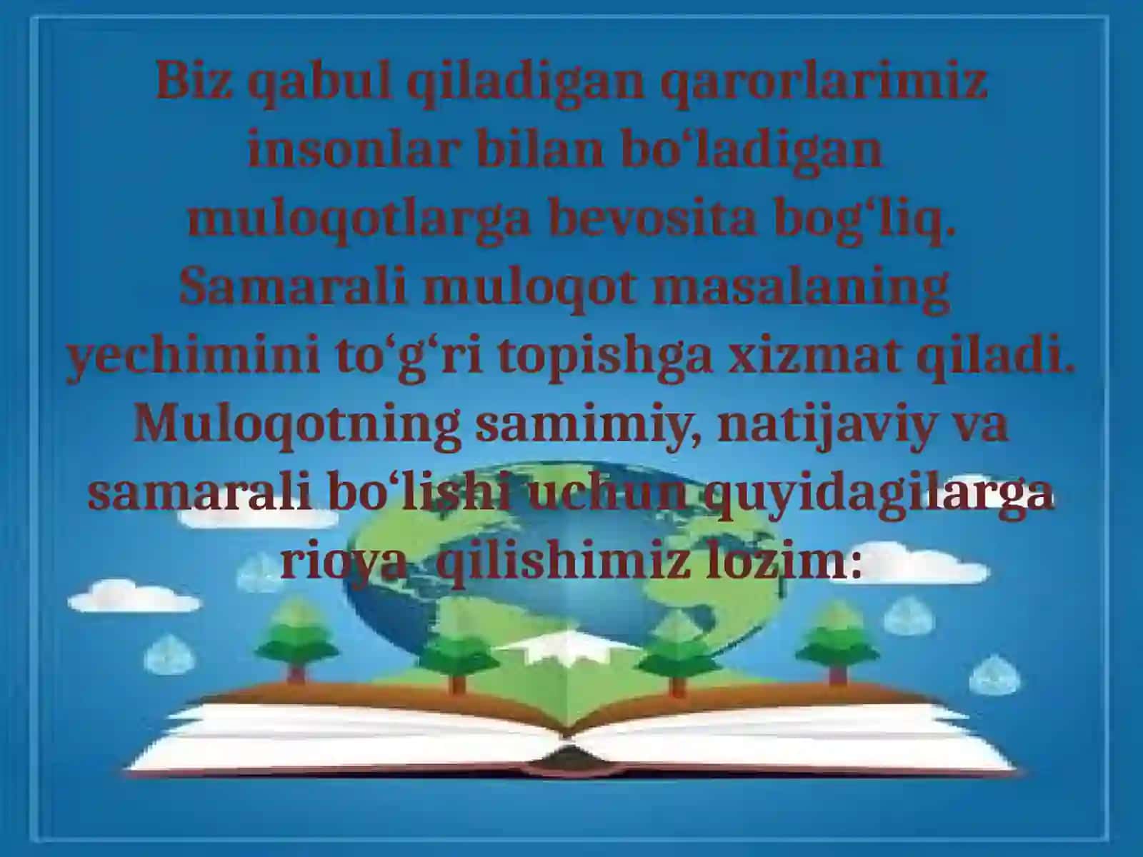 SAMARALI MULOQOT SIRLARI 2