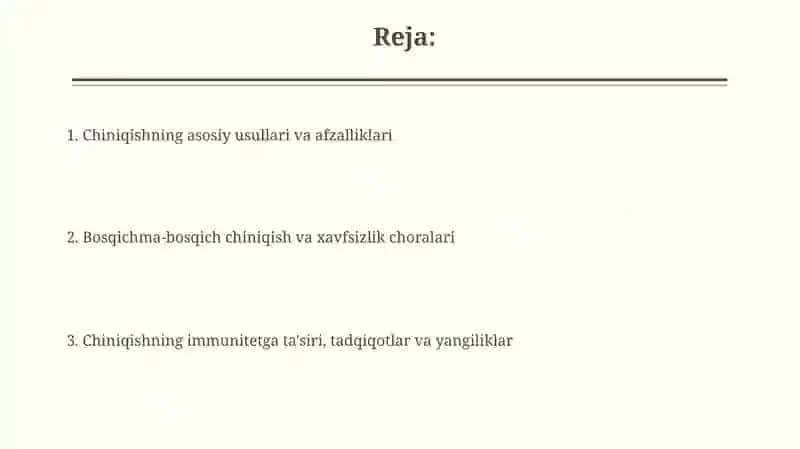 Chiniqtirish 2