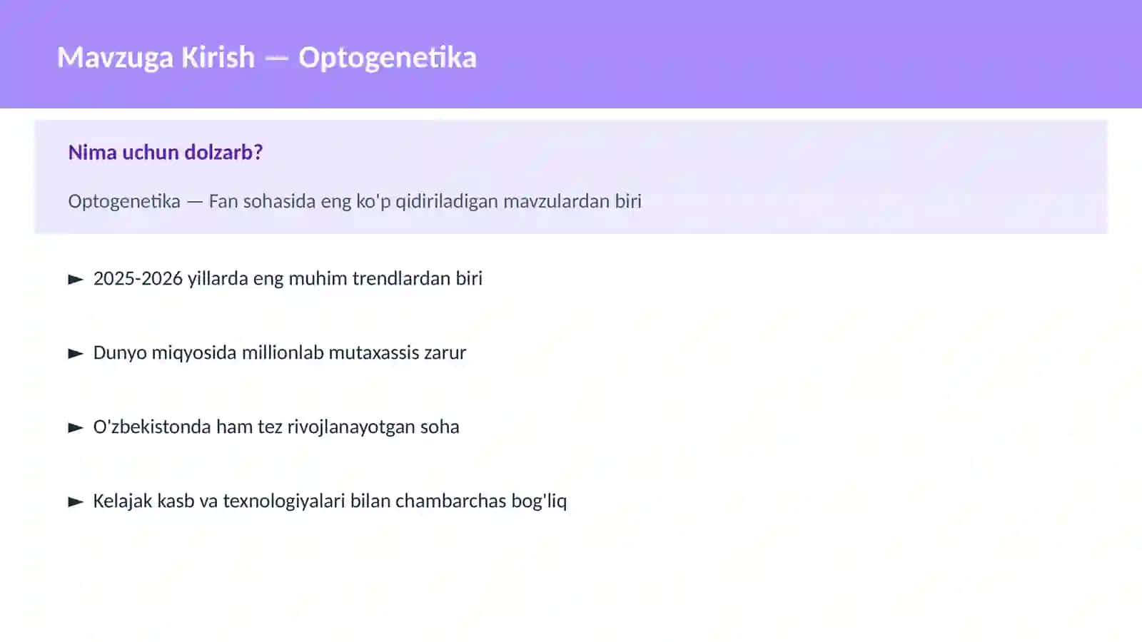 Optogenetika 2