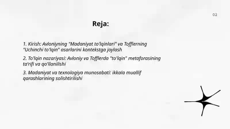 "Madaniyat to'lqinlari" va "Uchinchi to'lqin" asarining qiyosiy tahlili 2