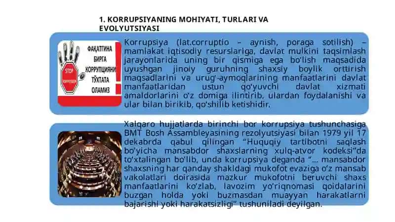 Korrupsiyaga Qarshi Kurashishning Milliy Strategiyasi Mazmuni 2