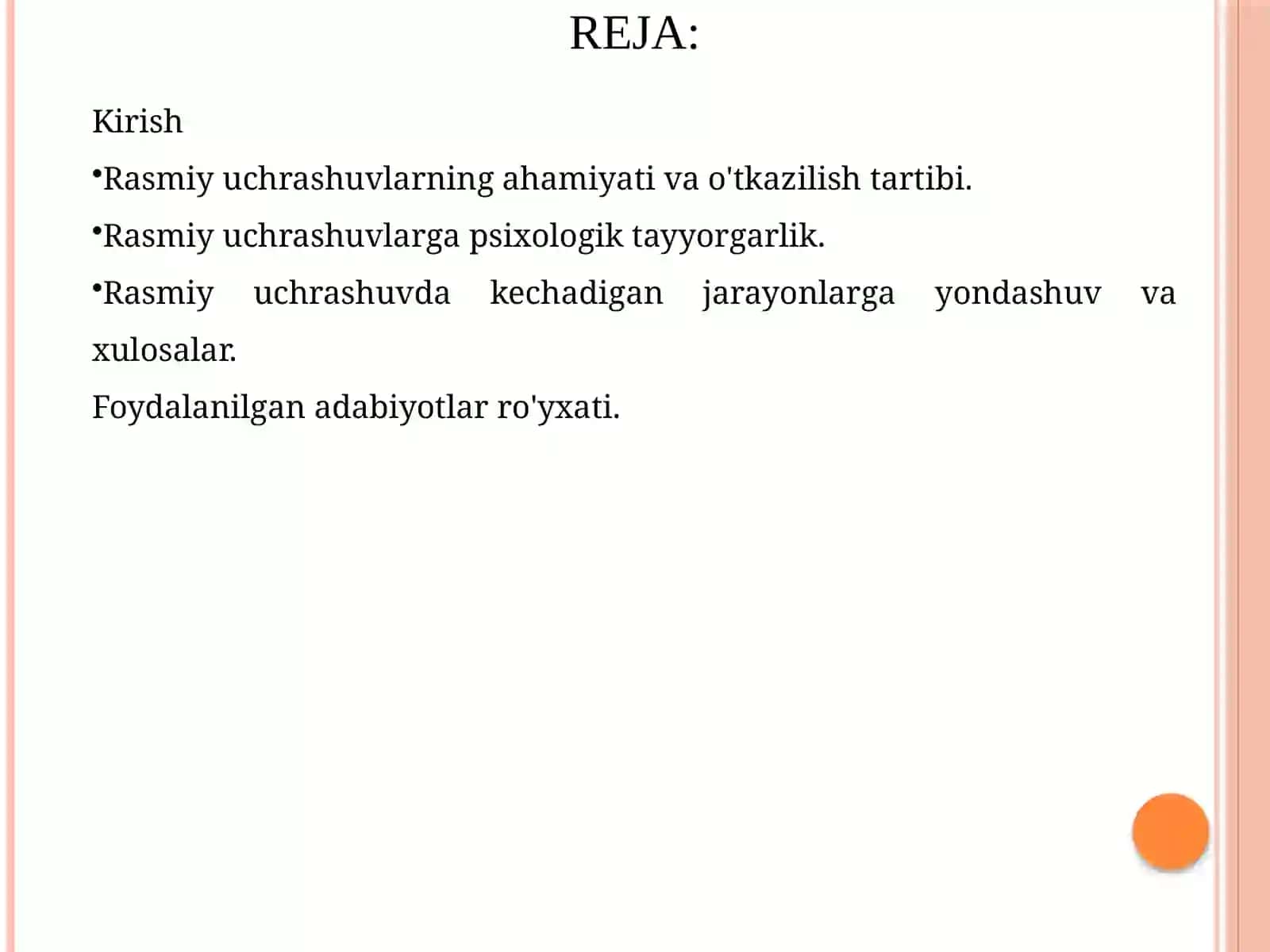 Rasmiy uchrashuvlarga psixologik tayyorgarlik 2