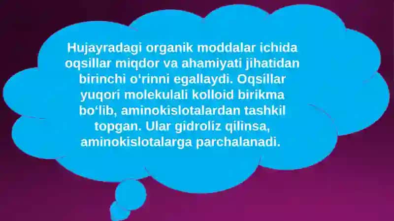 Oqsillar 2