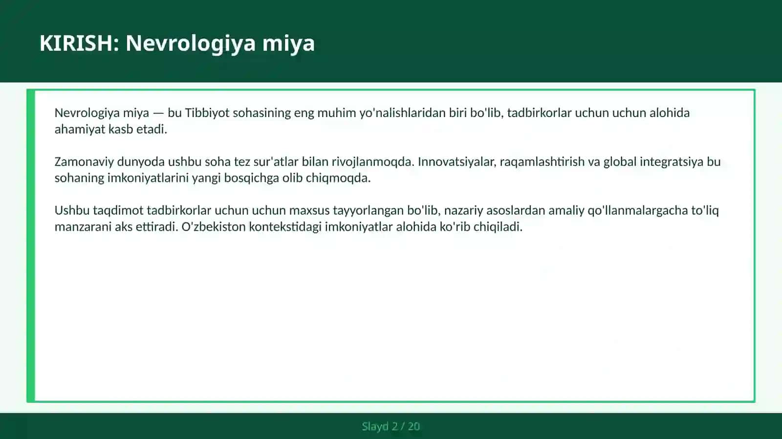 Nevrologiya miya 2