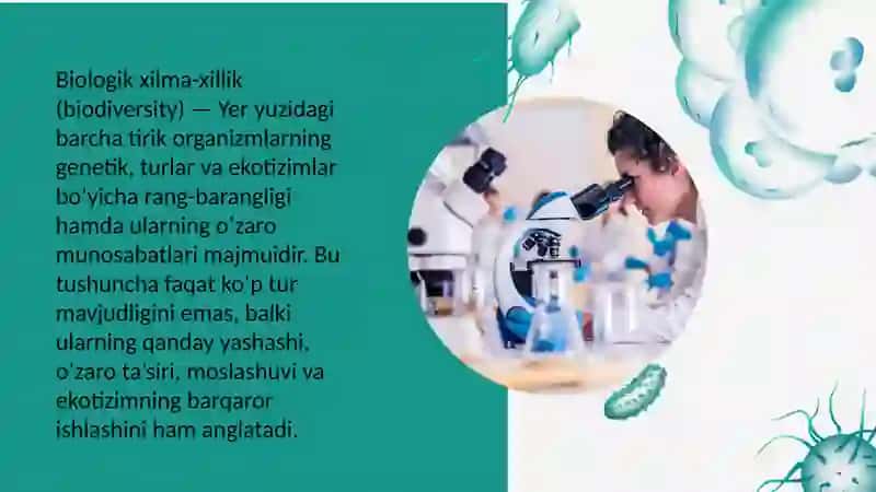 Biologik xilma-xillik va uni muhofaza qilish 2